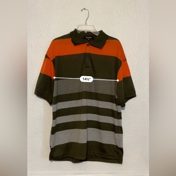 Bell Pepper striped polo size 2 XL - Picture 3 of 8
